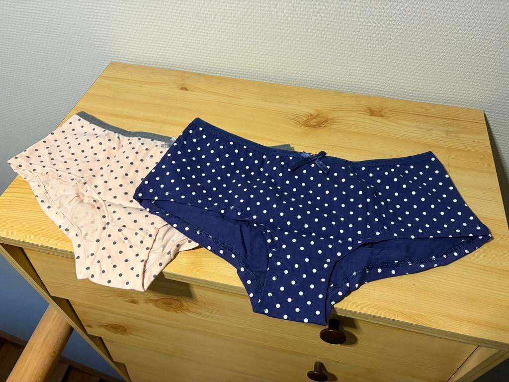 2 nieuwe roze en blauwe slips (L)., Ophalen of Verzenden, Blauw, Slip