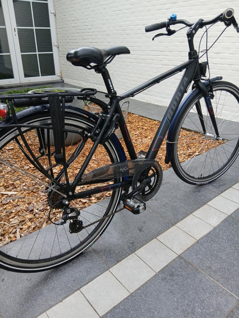 Herenfiets, norta, Ophalen