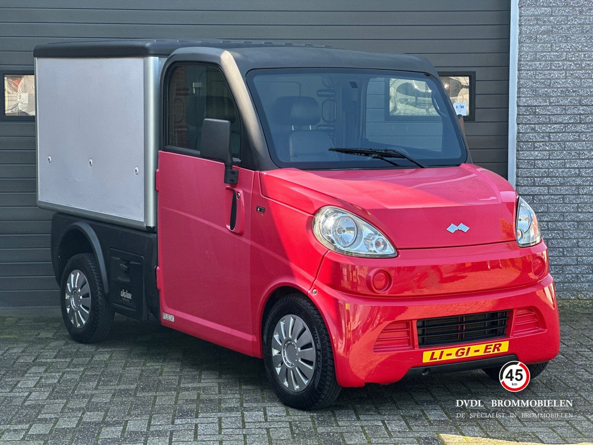 Ligier Flex Van Brommobiel 45km auto 2013 1eig Aixam D-Truck, Utilisé, Ligier