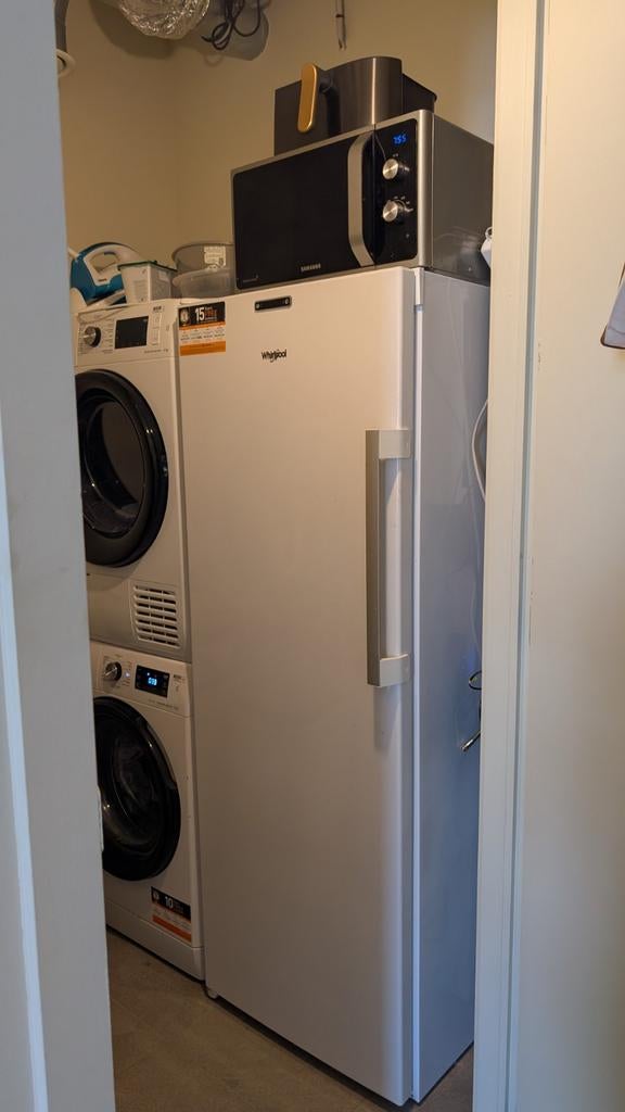 Whirlpool diepvries, Ophalen