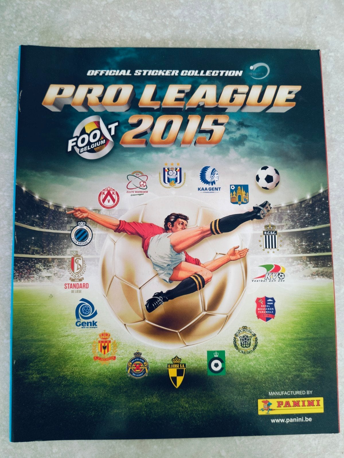 Panini album pro league 2015, Enlèvement ou Envoi