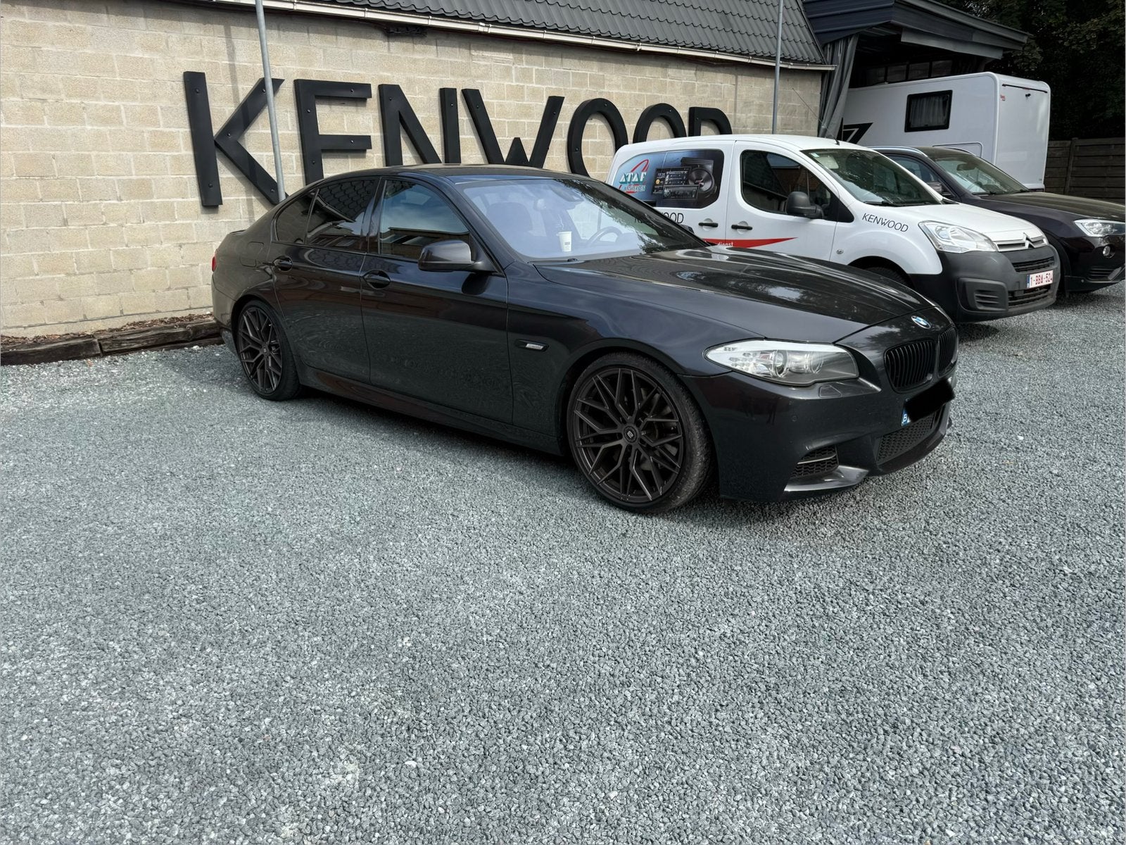 Bmw 535d M pack, Auto's, Automaat, Euro 5, Achterwielaandrijving, Zwart