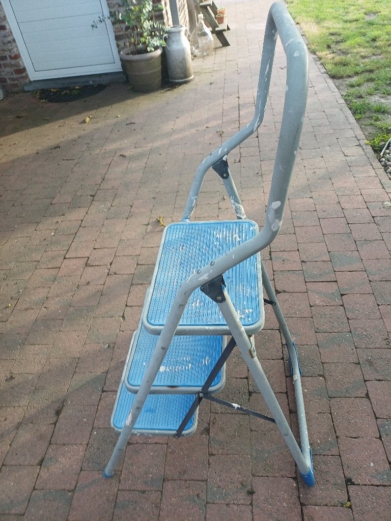 Ladder, Doe-het-zelf en Bouw, Ophalen, Gebruikt, Ladder, Opvouwbaar of Inschuifbaar