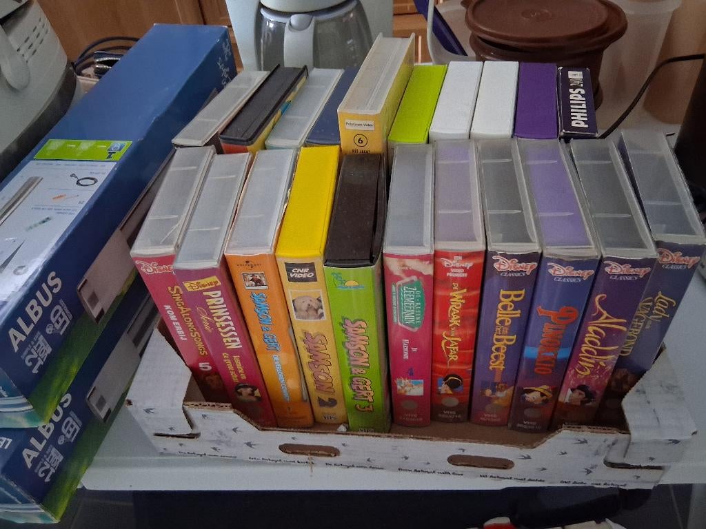 Video's Disney Samson en Gert, Cd's en Dvd's, VHS | Kinderen en Jeugd, Ophalen, Tekenfilm, Alle leeftijden, Zo goed als nieuw