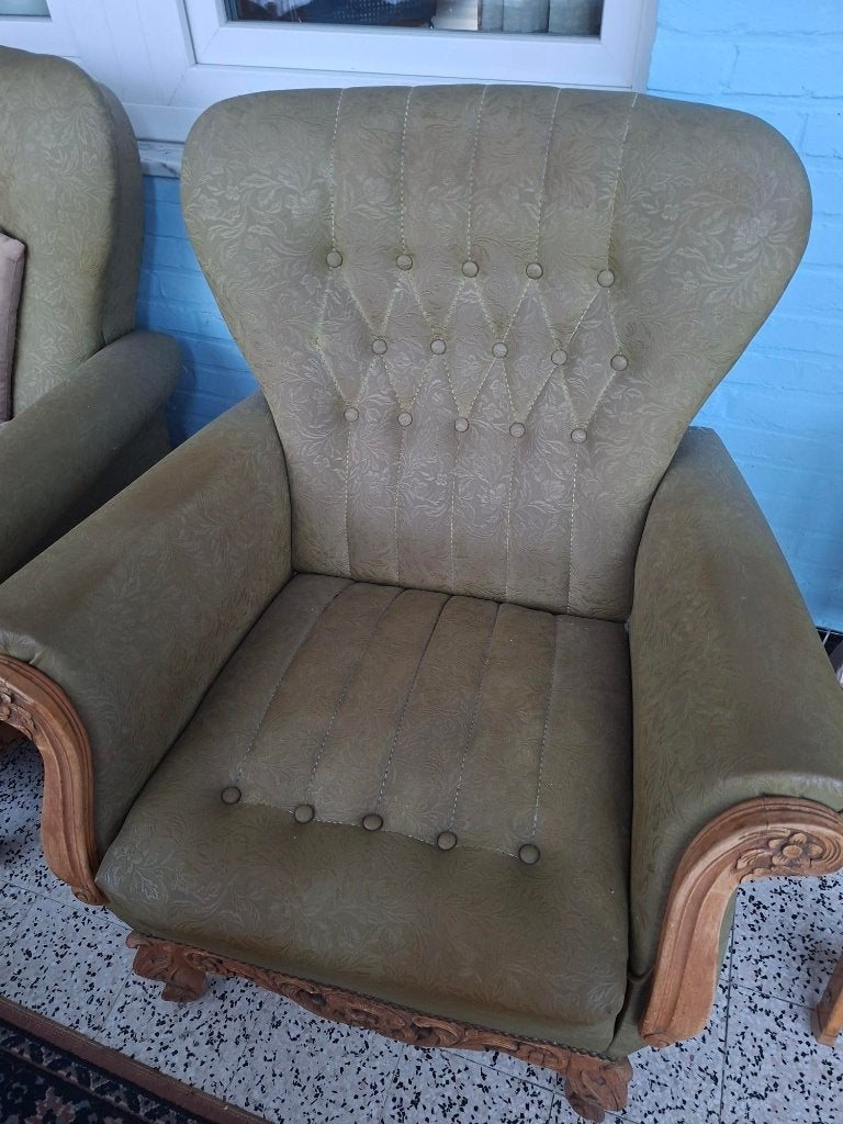 Vintage zetels om op te knappen, Ophalen, Gebruikt, Hout