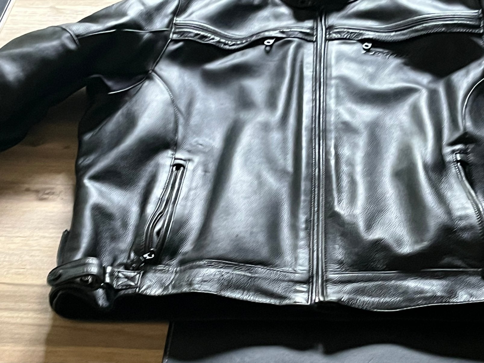 Zeer mooie 4xl leren motorjas van IXON, Motoren, Kleding | Motorkleding, Ophalen, Tweedehands, Heren, Jas | leer