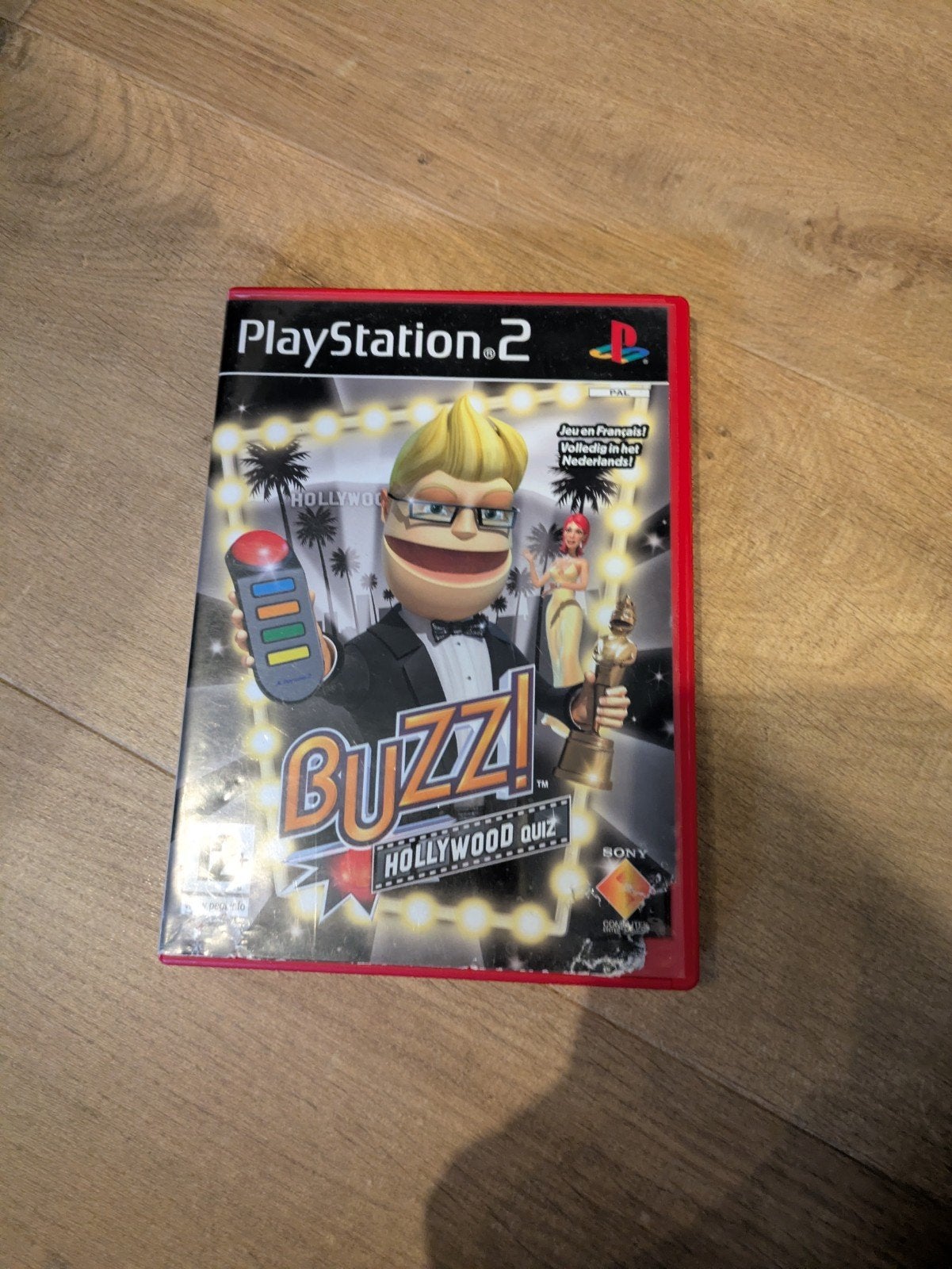 PlayStation 2 buzz Hollywood quiz, Ophalen, Overige genres, Eén computer, Nieuw