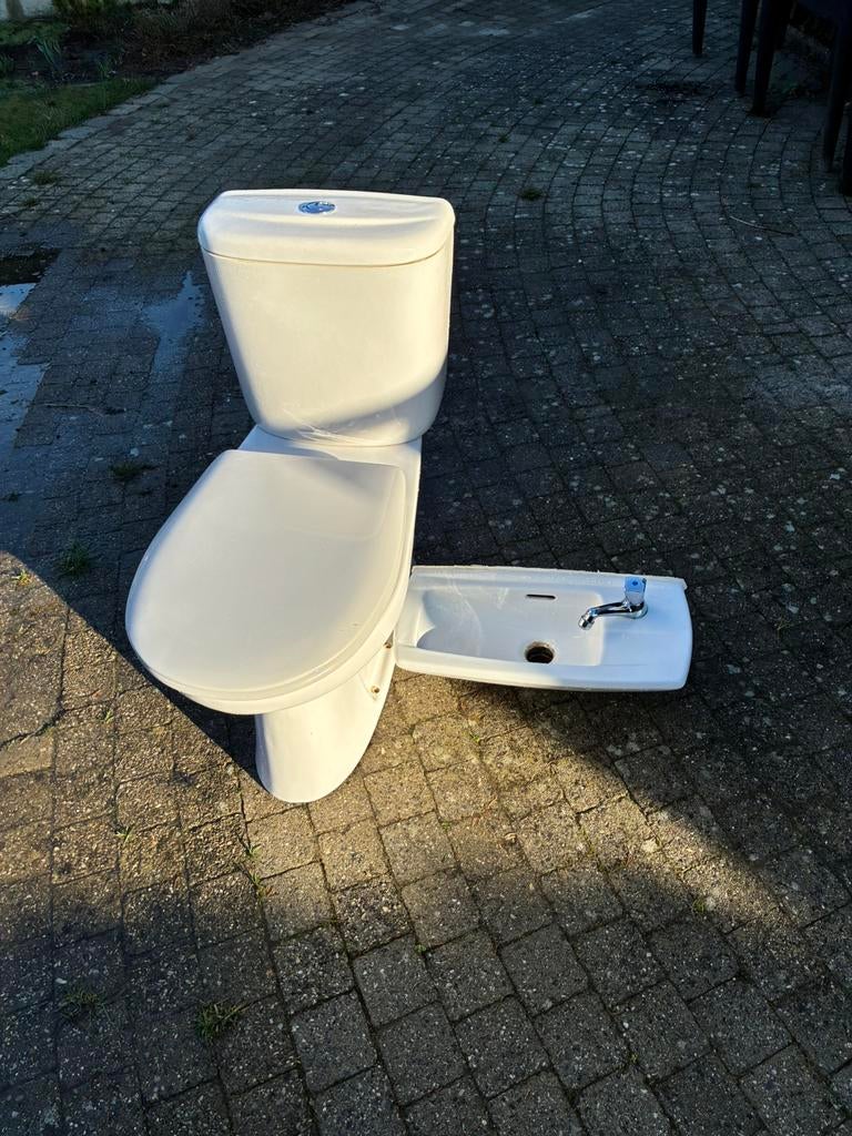 Standaardtoilet wc, Ophalen, Zo goed als nieuw