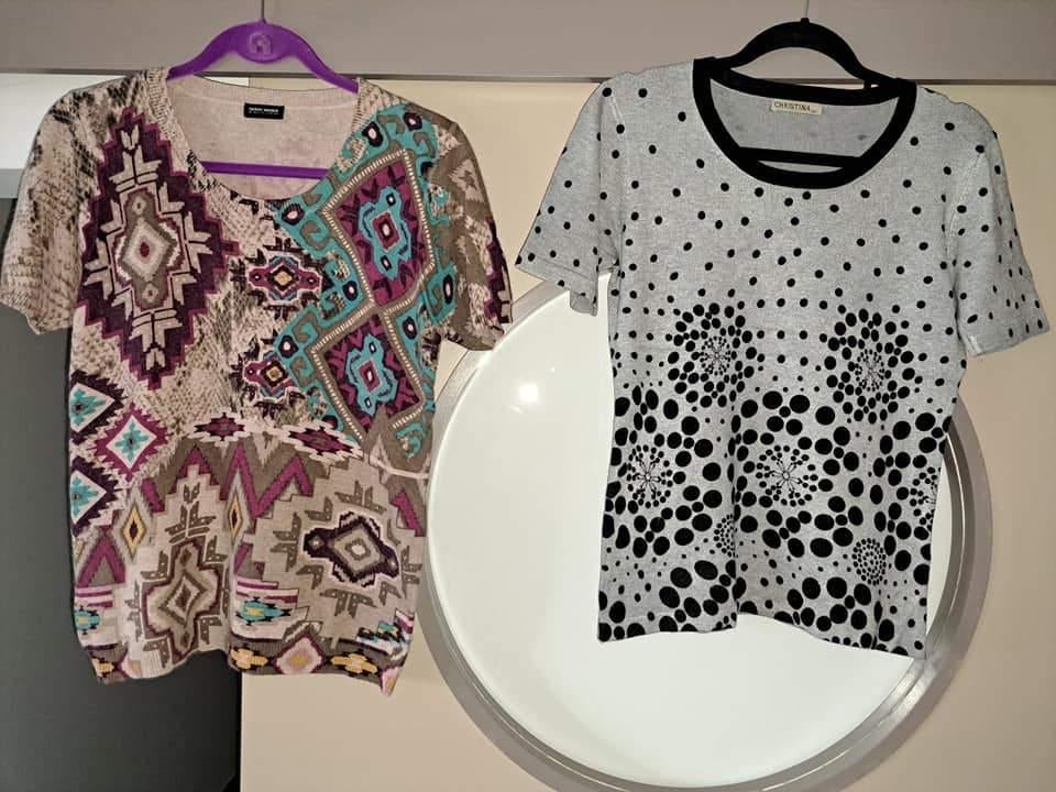 Trui korte mouw, met wol, cashmere, mt M, Gerry Weber, Kleding | Dames, Maat 38/40 (M), Overige kleuren, Ophalen of Verzenden