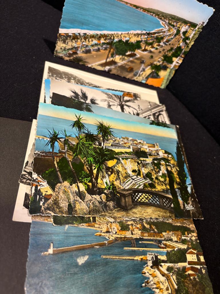 COTE d'AZUR 1950 - 21 Postkaarten Niet gebruikt, Boeken, Kunst en Cultuur | Fotografie en Design, Diverse auteurs, Ophalen of Verzenden