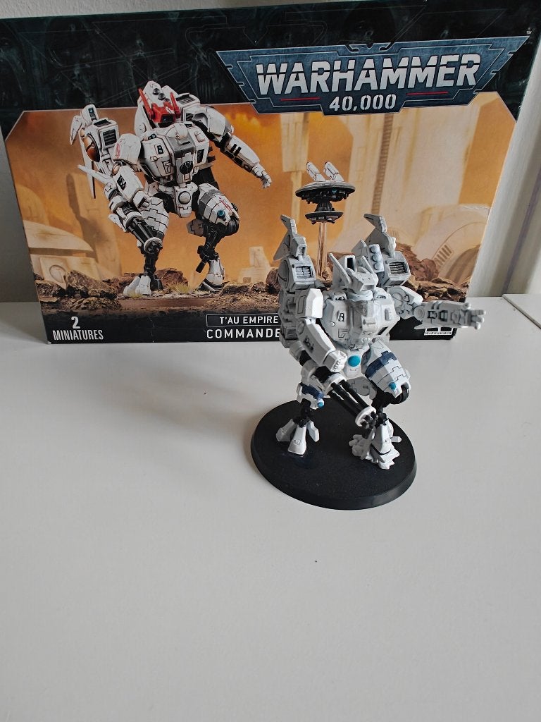 Warhammer 40K: T'au Empire - Commander, Peint, Enlèvement ou Envoi, Figurine(s), Comme neuf