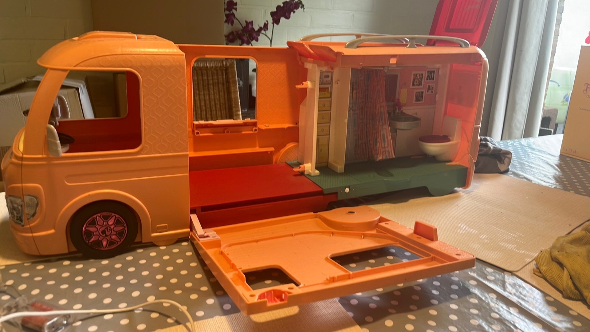 Barbie Camper, Ophalen of Verzenden, Zo goed als nieuw