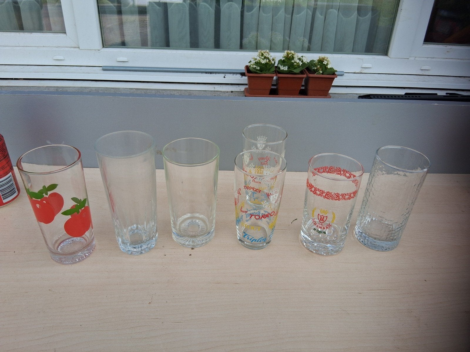glas gratis, Ophalen