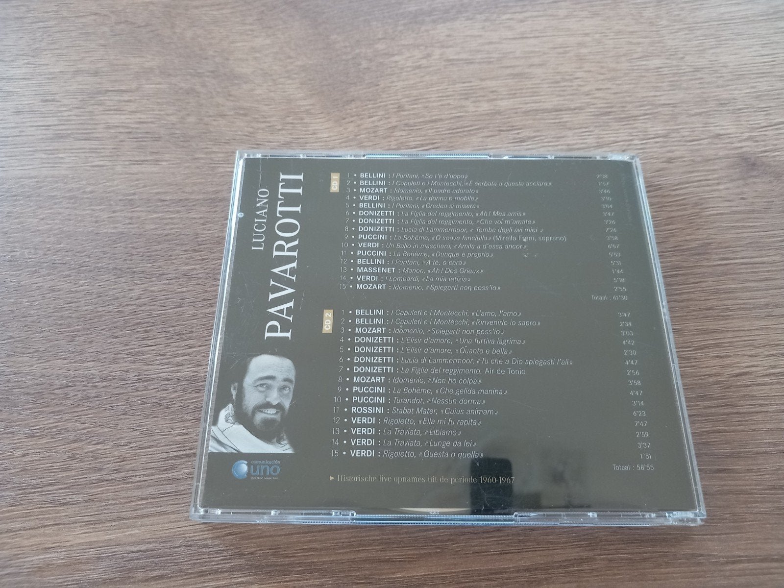 2CD Luciano Pavarotti In Memoriam Opera Classical Mozart, Enlèvement ou Envoi, Album, Opéra ou Opérette