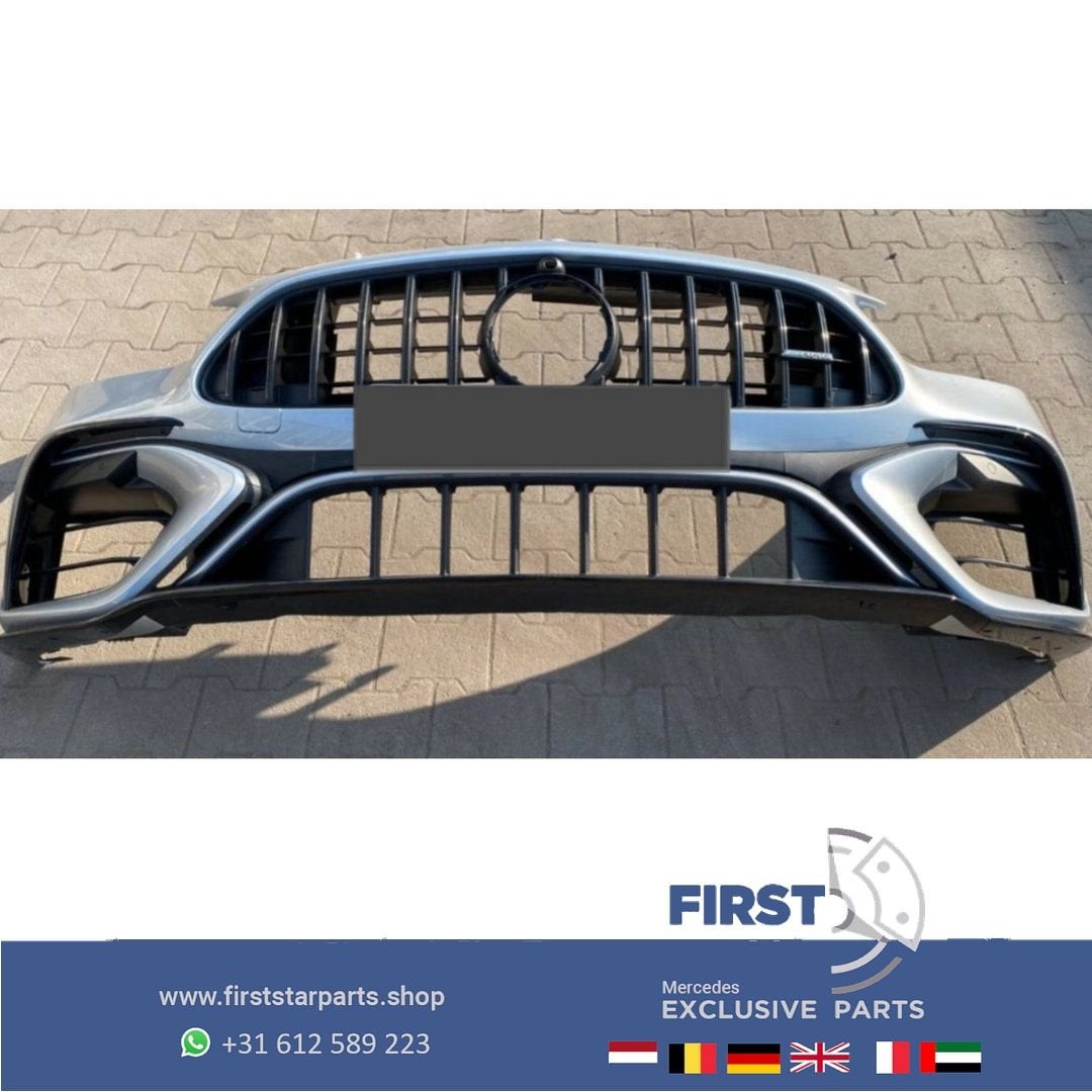 W206 C63 AMG BUMPER C KLASSE A2068859401 C63s AERO VOORBUMPE, Utilisé, -, Avant, -