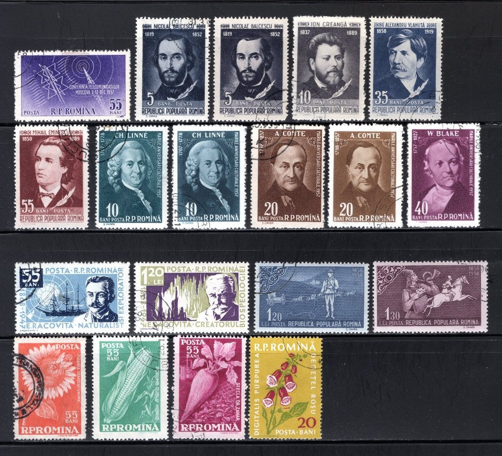 ROEMENIE Lot 1958 gestempeld, Verzenden, Overige landen, Gestempeld