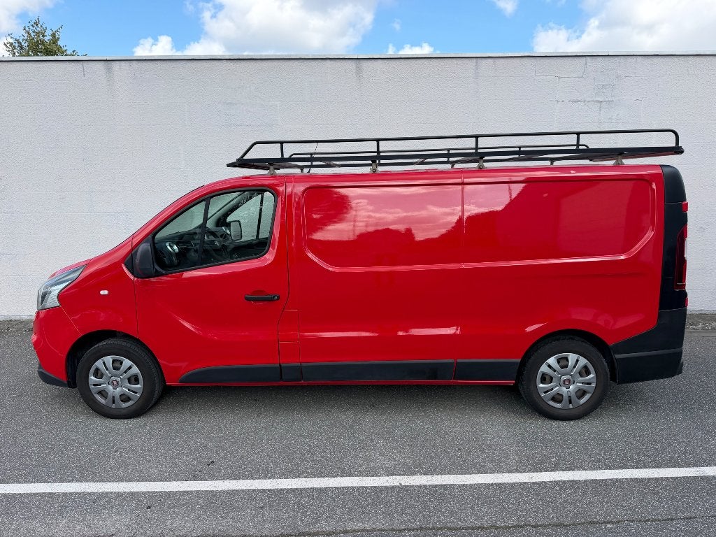 Fiat Talento 1.6 Turbodiesel Multijet L2H1 2019, Autos, Rouge, Entreprise, 3 places, Tissu