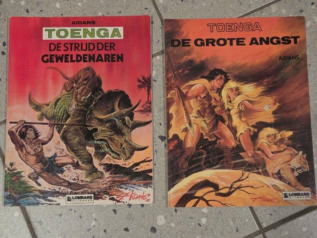 Toenga - 4, 6 en 8, Boeken, Ophalen, Zo goed als nieuw, Aidans, Meerdere stripboeken