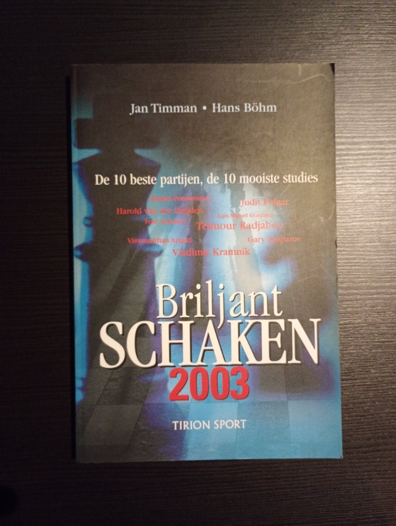 Briljant schaken 2003, Hobby en Vrije tijd, Ophalen of Verzenden, Minder dan 500 stukjes, Zo goed als nieuw, Schaken