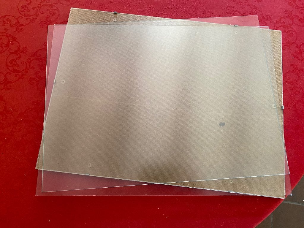 Sous-verre 30 X40  BH et RIBBA Ikéa, 40 cm, Verre, Cadre clic, Enlèvement