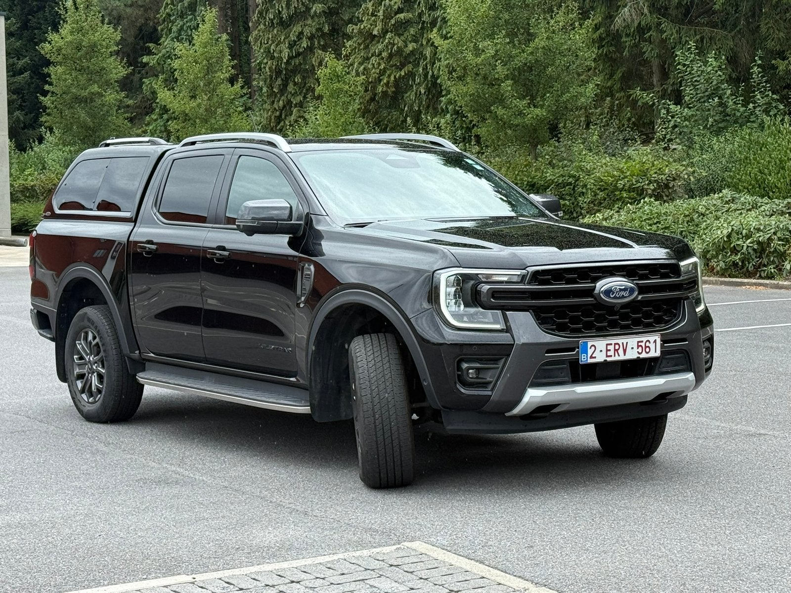 Ford ranger wildtrak 2.0L ecoblue Agate black !2024!, Auto's, Automaat, 4 cilinders, Zwart, Dealer onderhouden