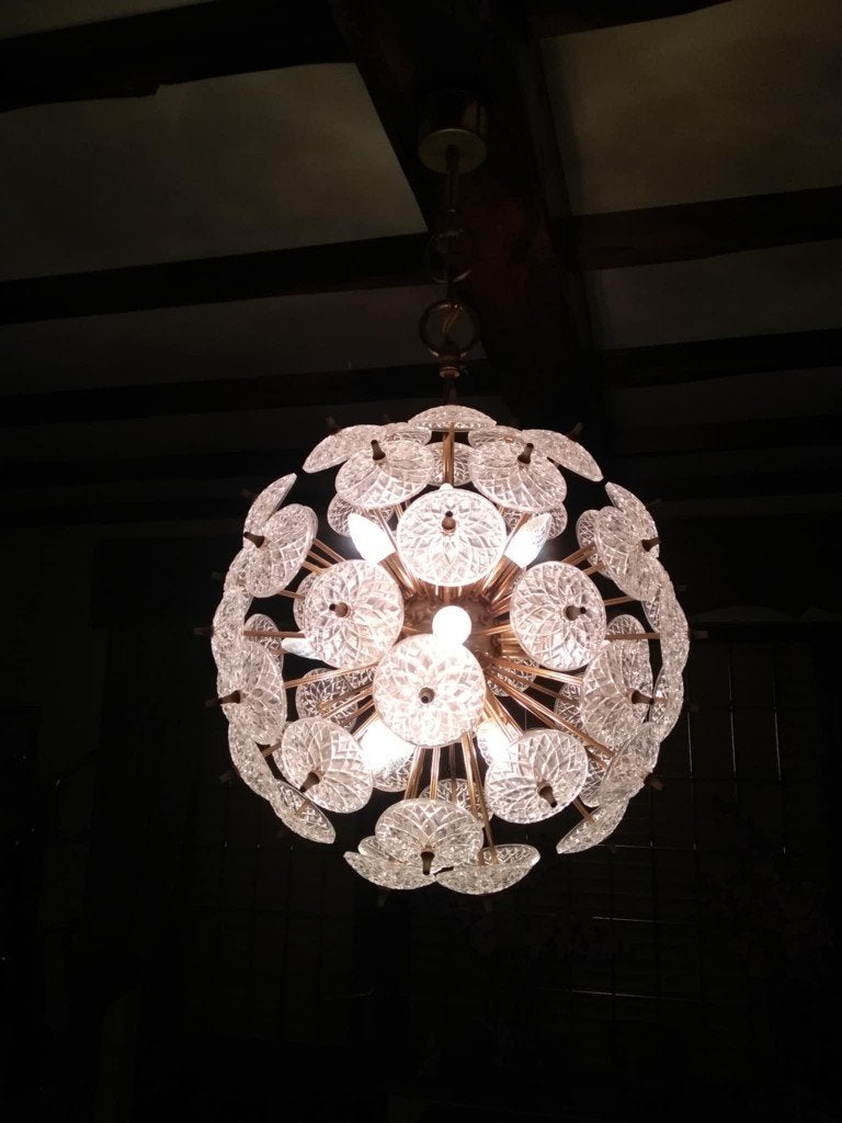 lustre Val Saint Lambert, Antiquités & Art, Enlèvement