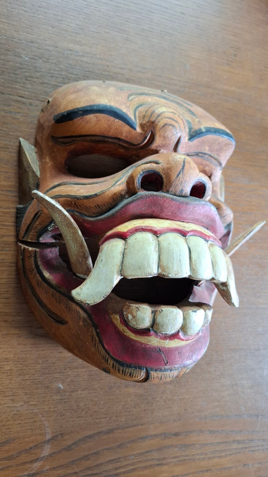 Indonesië. Authentiek Barong-tijgermasker, Verzenden