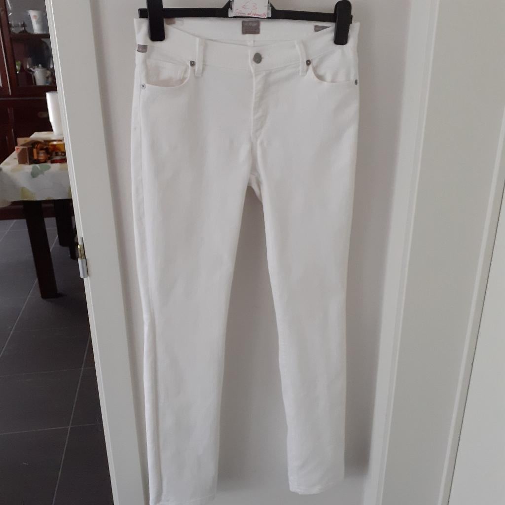 CITIZENS of HUMANITY Witte spijkerbroek Maat: 27" Prijs: € 3, Kleding | Dames, Spijkerbroeken en Jeans, Wit, Ophalen of Verzenden