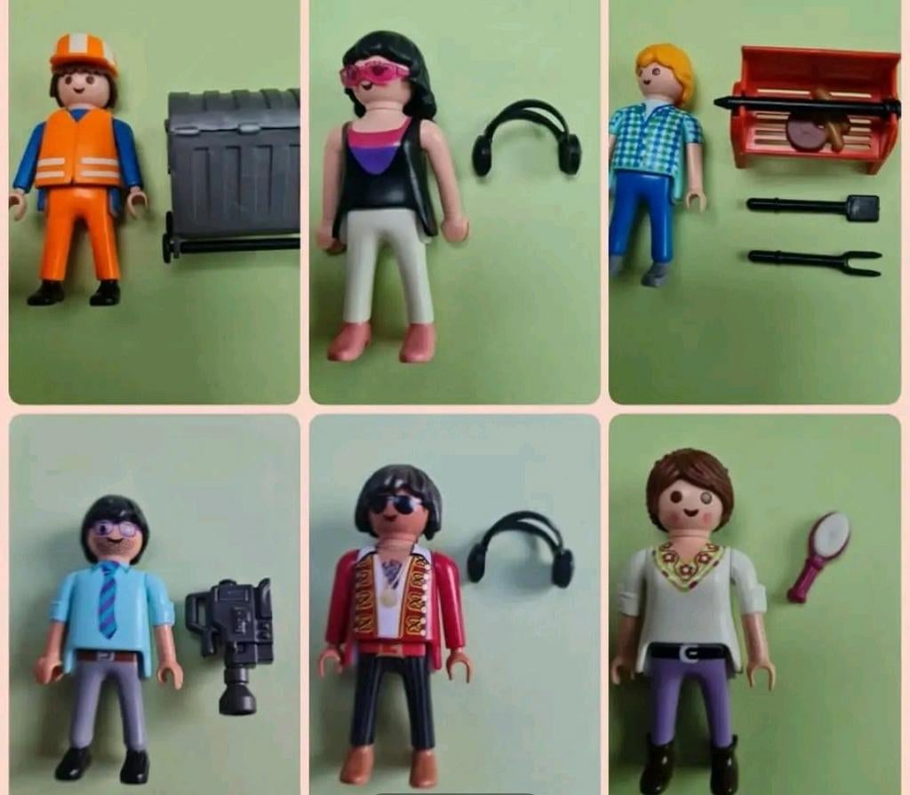 Playmobil figuren / personages met attribut ( deel 7), Ophalen of Verzenden
