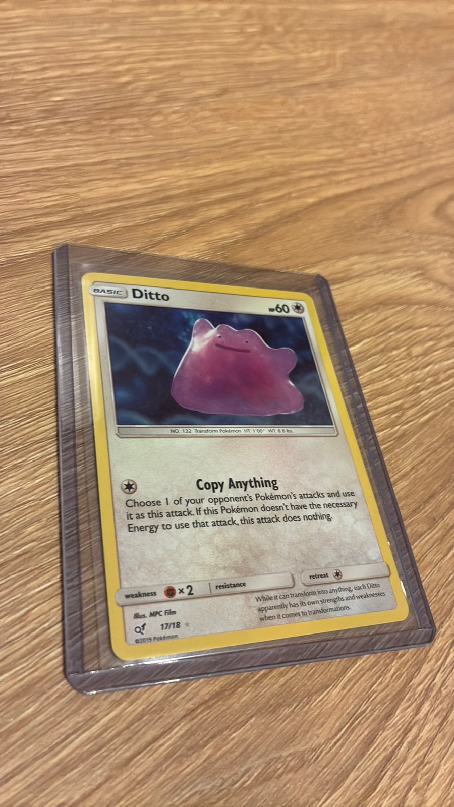 Ditto #17 - Detective Pikachu - Pokemon, Enlèvement ou Envoi, Comme neuf