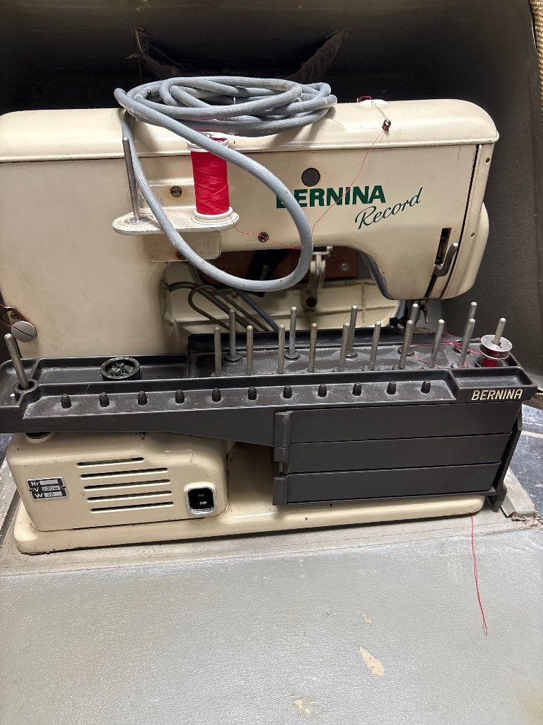 Vintage bernina record, Ophalen, Gebruikt, Naaimachine, Bernina
