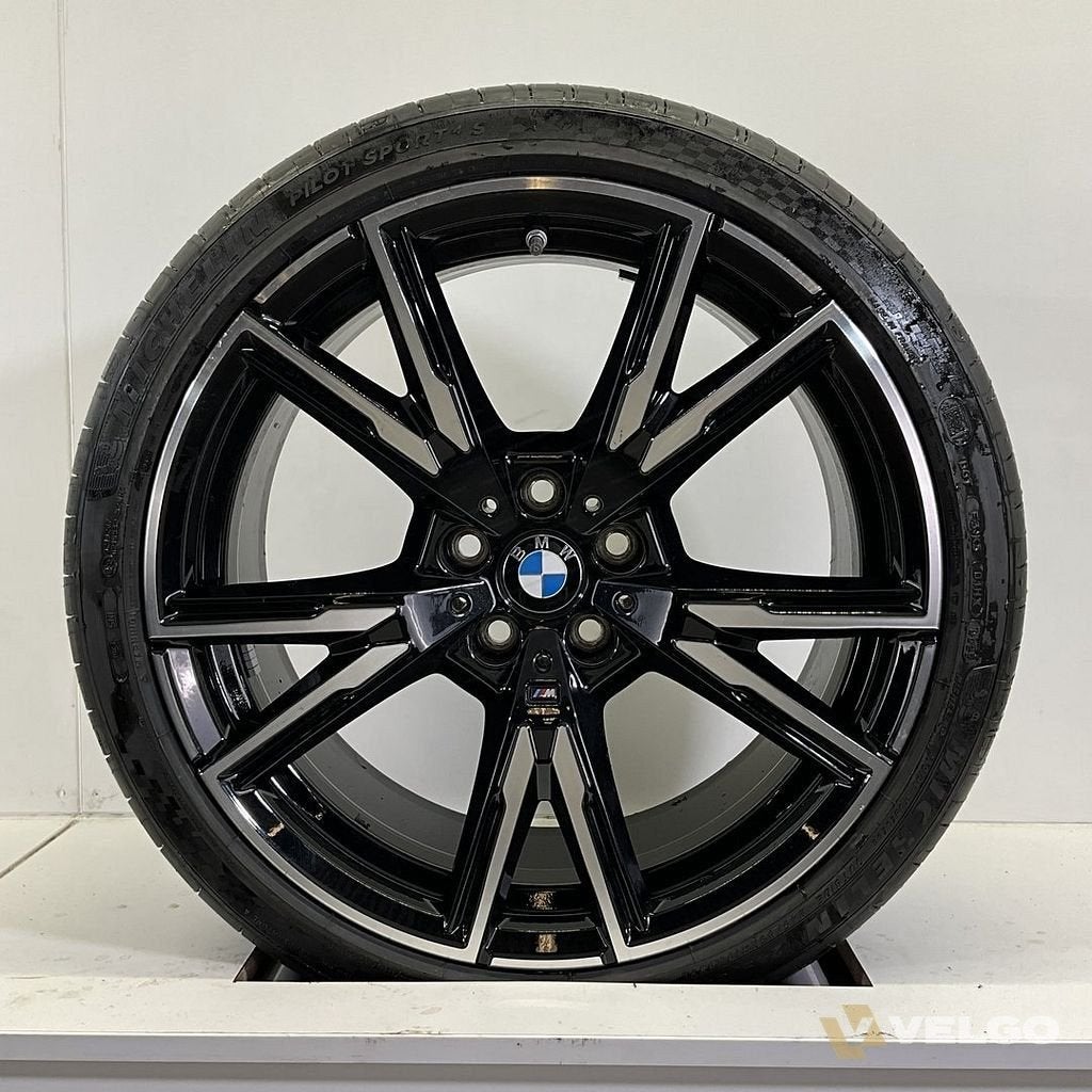 NIEUW BMW 2 G42 BREEDSET VELGEN + ZOMERBANDEN 19 INCH ORIG., Auto-onderdelen, 19 inch, 245 mm, -, -