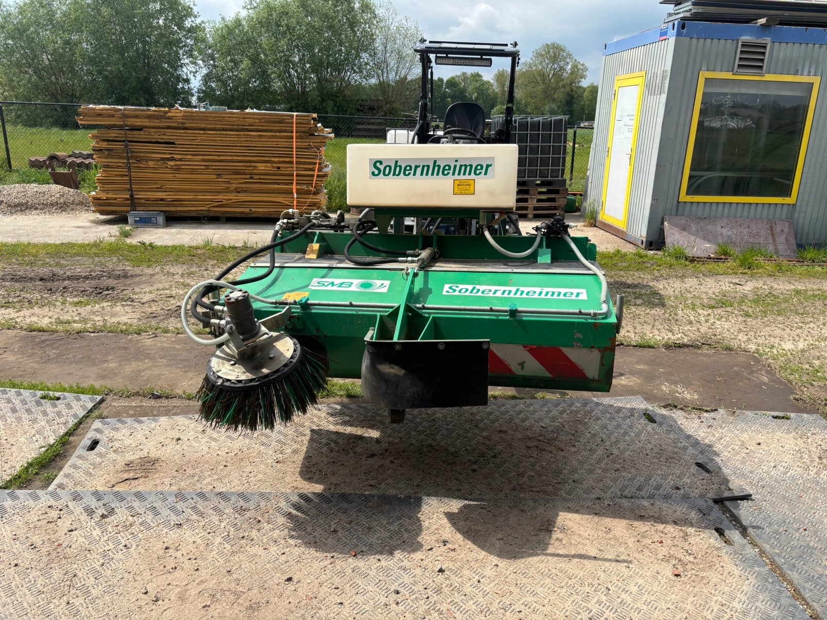 Veegmachine, Jardin & Terrasse, Balayeurs, Utilisé, Enlèvement