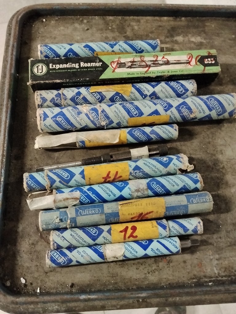 Ruimers metaal 12mm tot 26 mm, Doe-het-zelf en Bouw, Ophalen, Gebruikt, Overige metalen