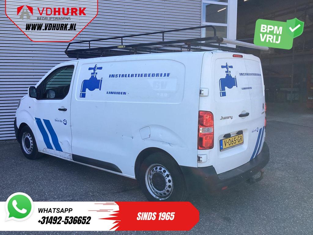 Citroën Jumpy 1.6 HDI L2 EXPORT E6 Imperiaal/ Alarm III/ Cru, Auto's, Bestelwagens en Lichte vracht, 144 g/km, Citroën, Wit, Bedrijf