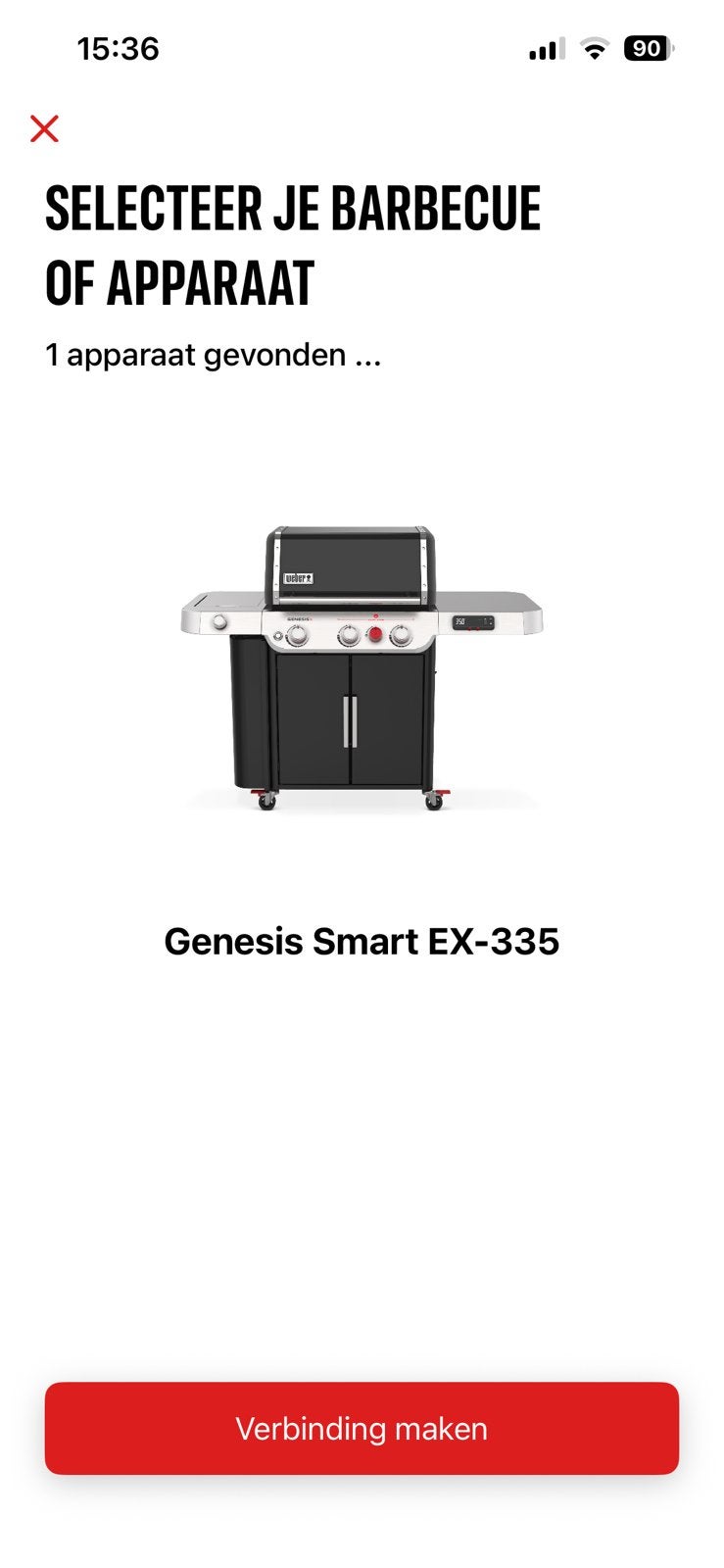 Weber gas bbq genisis, Tuin en Terras, Ophalen, Zo goed als nieuw