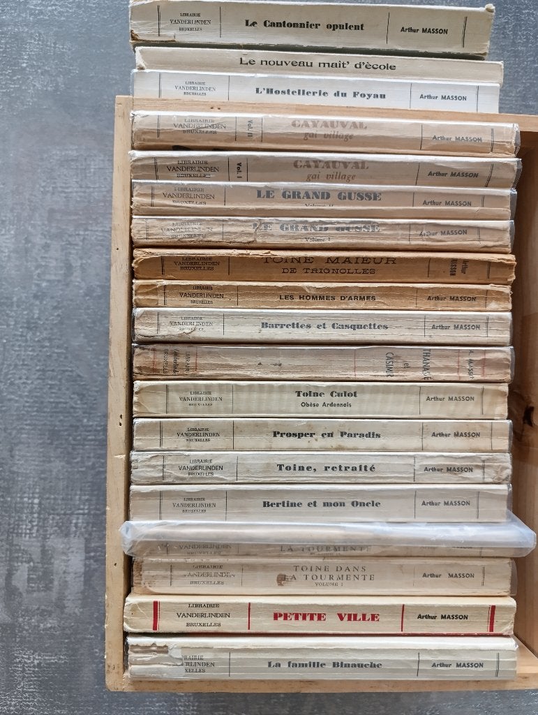 Livres Arthur Masson, Enlèvement ou Envoi, Utilisé, Arthur Masson