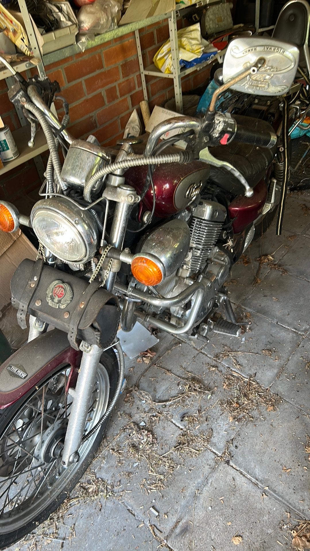 Yamaha Virago, Enlèvement, Yamaha