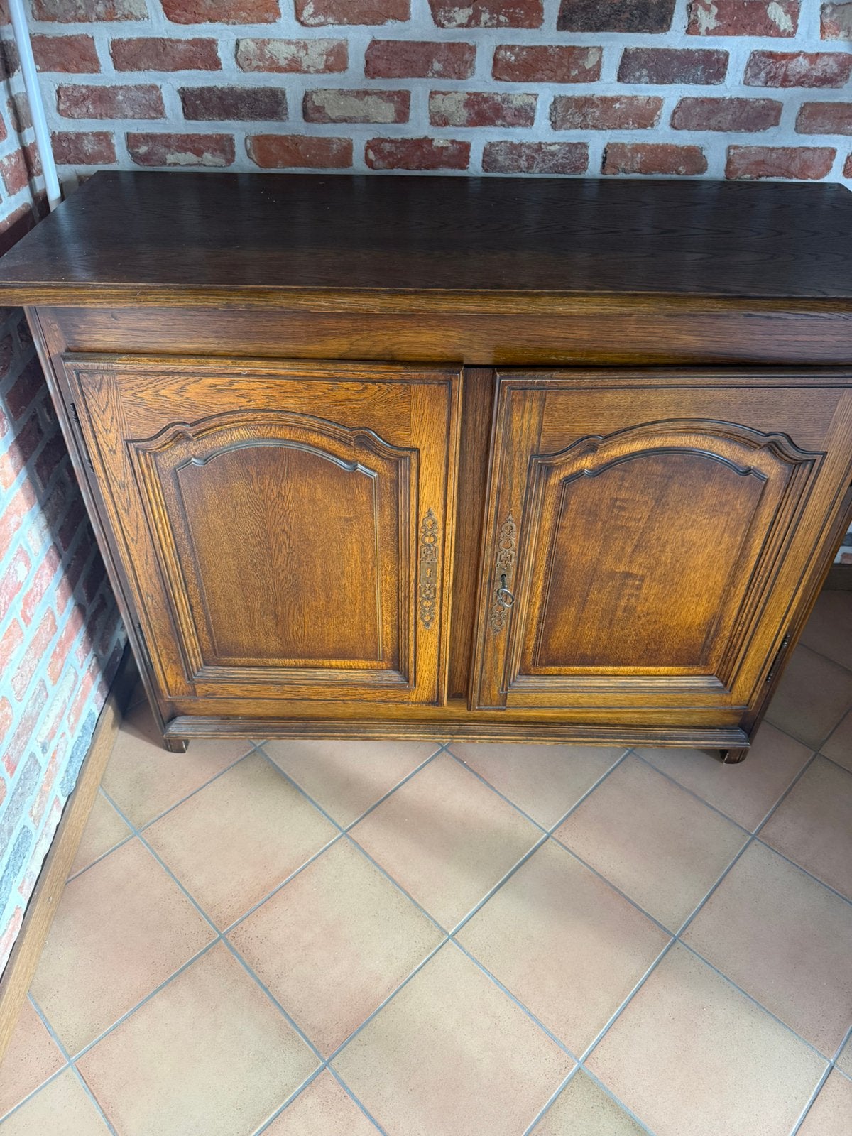 Houten kast, Ophalen, Gebruikt