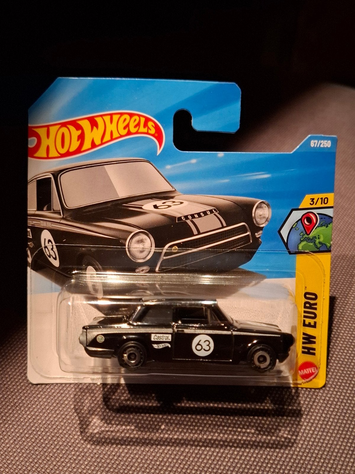 hot wheels lotus cortina zwart, Enlèvement ou Envoi, Neuf