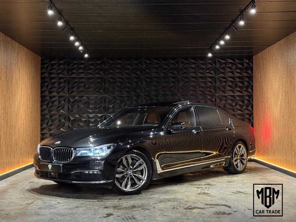 Bmw 750 Long dXASL GARANTIE Individual Pano Skylounge *FULL*, Autos, BMW, Entreprise, Entretenue par le concessionnaire, Automatique