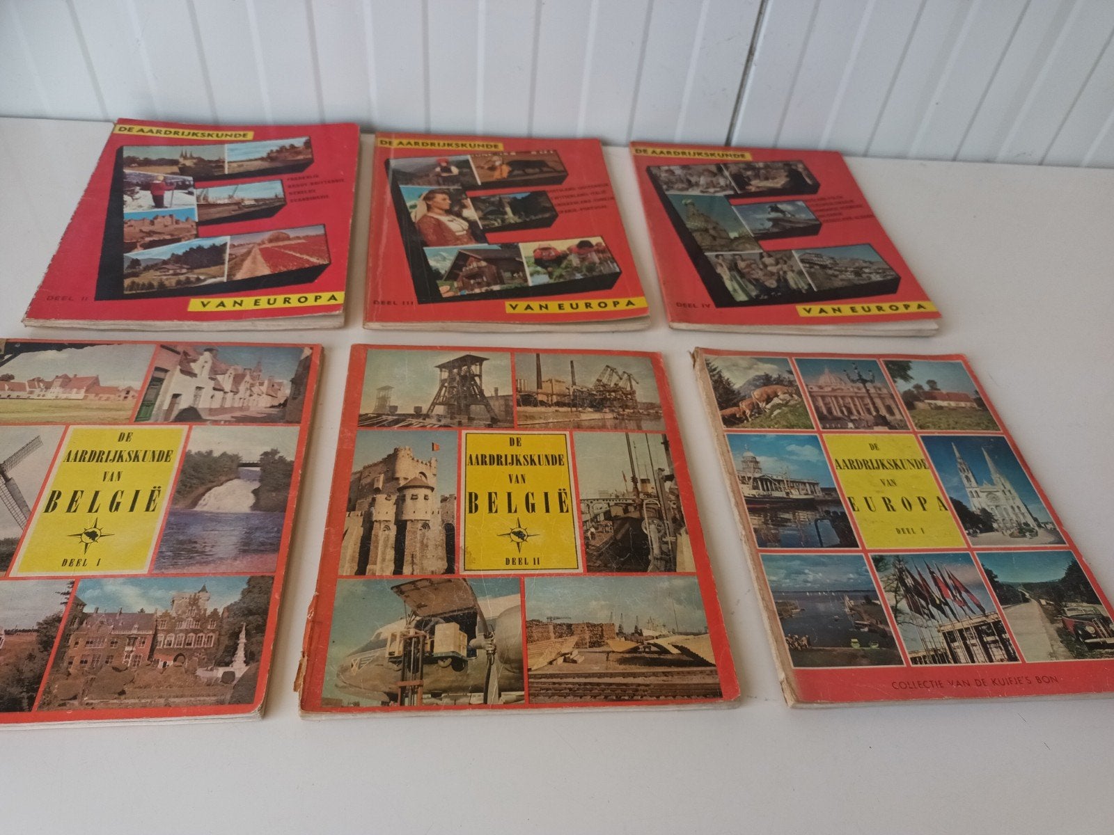 Vintage educatieve plakalbums (jaren '50/'60), Ophalen of Verzenden