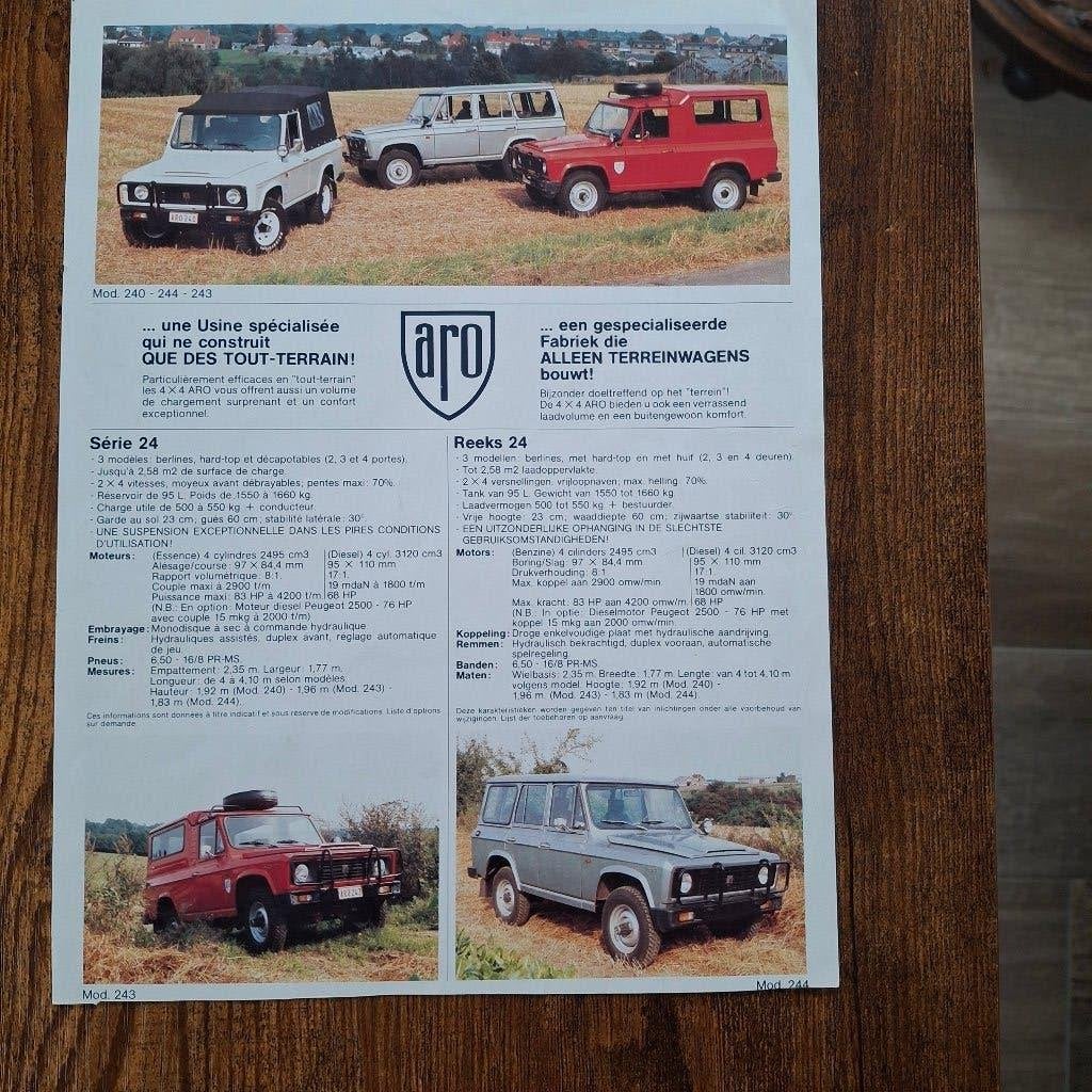Terreinwagens  ARO  240 - 244 - 243, Ophalen of Verzenden, Zo goed als nieuw, Overige merken