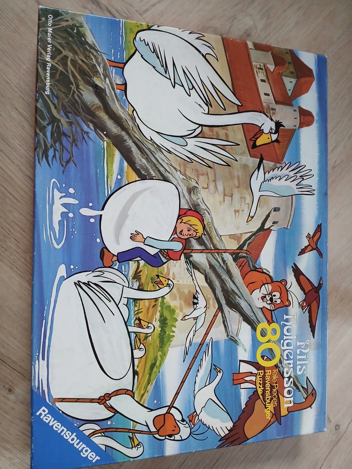 vintage puzzel, Ophalen