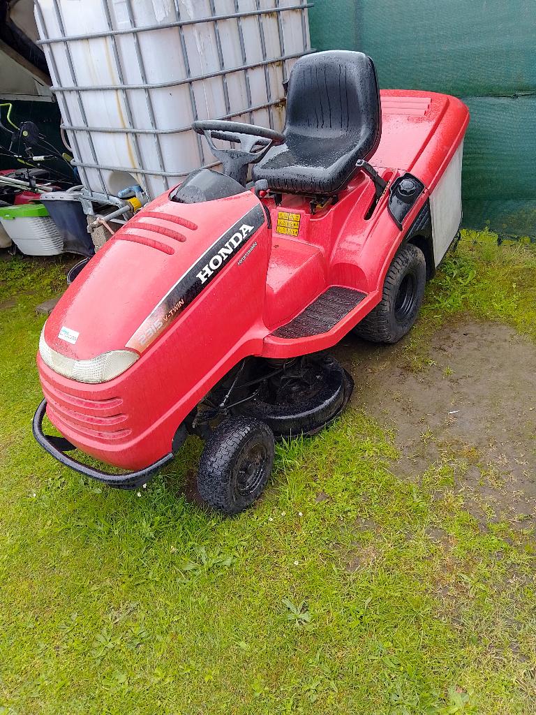 Zitmaaier Honda perfect staat, Enlèvement, Bac de ramassage