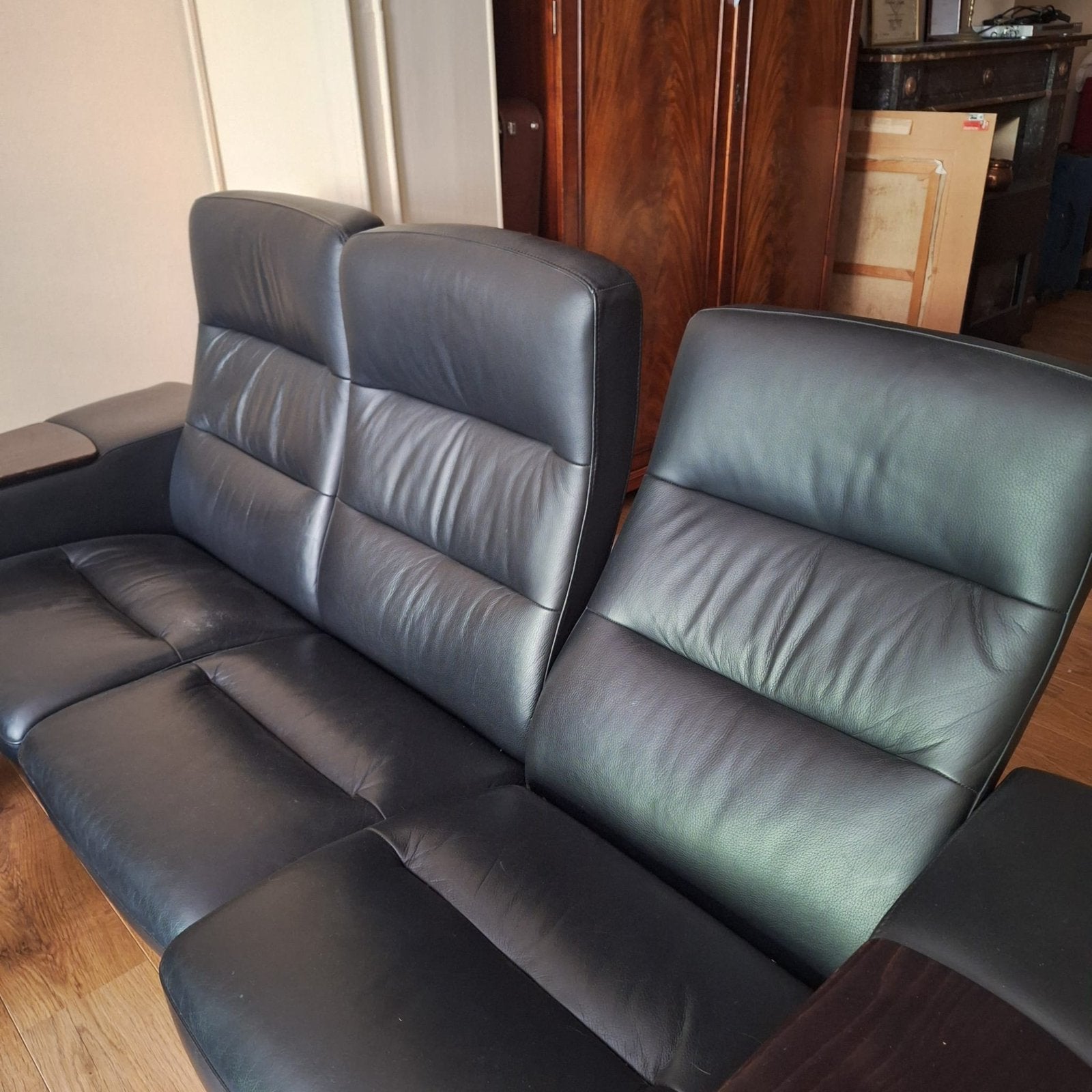 Canapé Stressless 3 personnes, Enlèvement, Comme neuf, Cuir