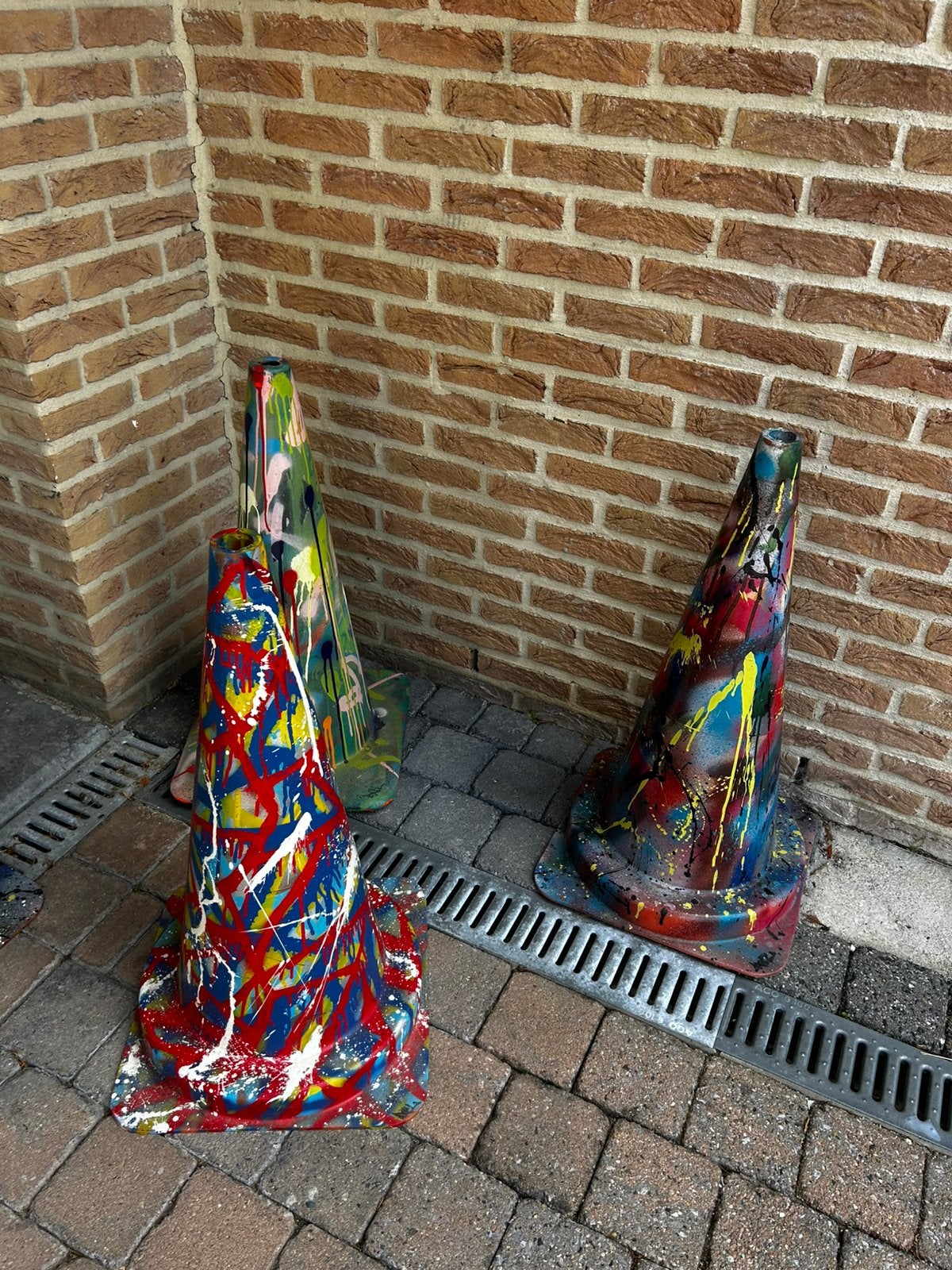 Hedendaags kunstwerk Street-Art, Ophalen of Verzenden