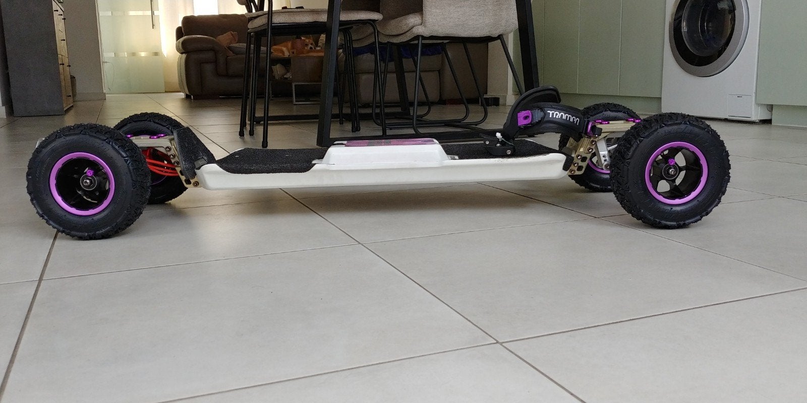 Linnpower The one Prime raceboard 2sec:0-50km/h-Loweringkit, Sport en Fitness, Skateboarden, Ophalen, Skateboard