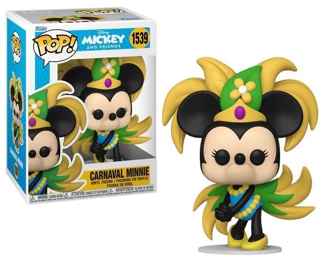 Mickey and Friends 1539 Carnaval Minnie POP! Disney Funko, Envoi, Mickey Mouse, Neuf, Statue ou Figurine