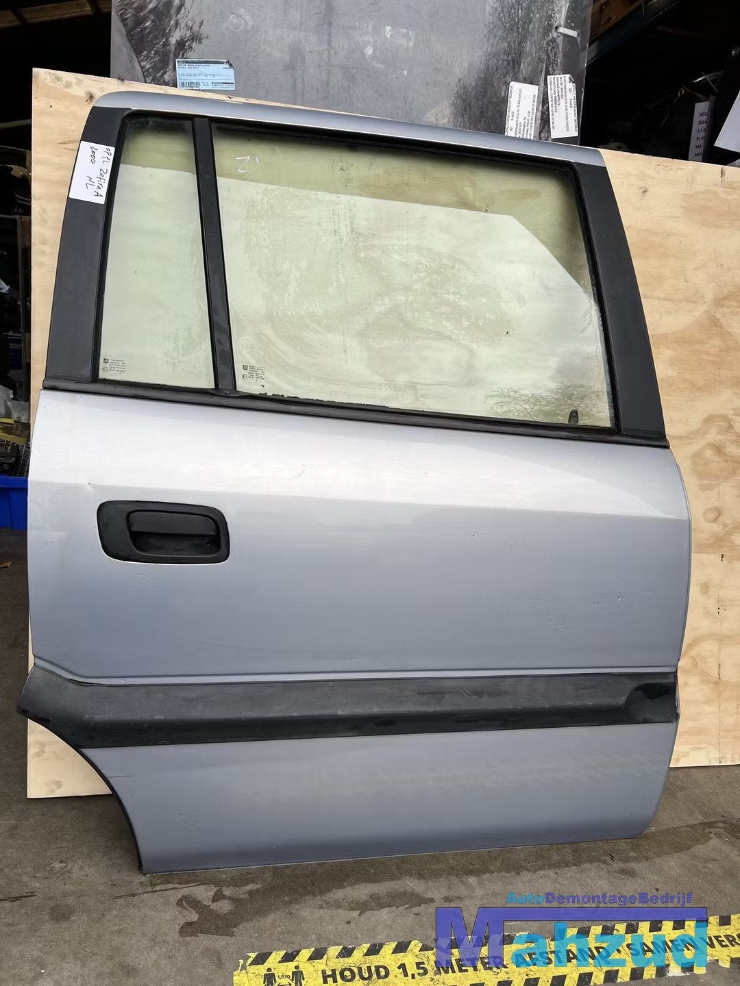 OPEL ZAFIRA A Grijs rechts achter deur portier 1998-2005, Auto-onderdelen, Gebruikt, Deur, Kontakt@opel-infoservice.de, Opel